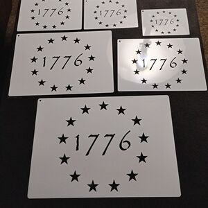 1776 Star Stencil Set